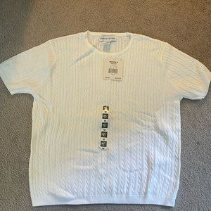 Croft and Barrow white tee